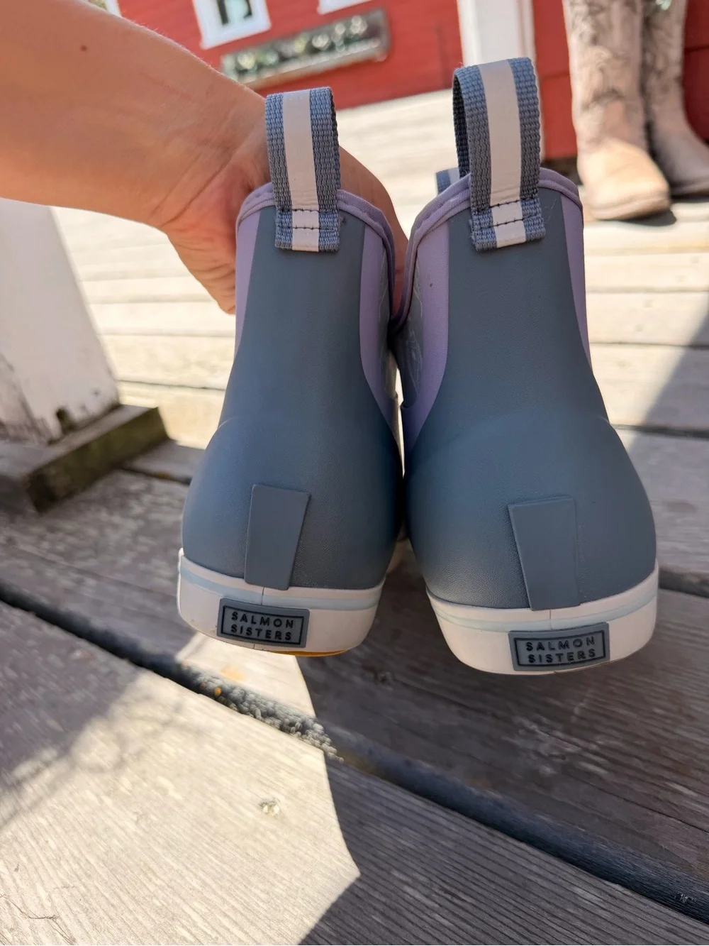 Salmon Sisters x Xtratuff Halibut 6 “ Deck Boot